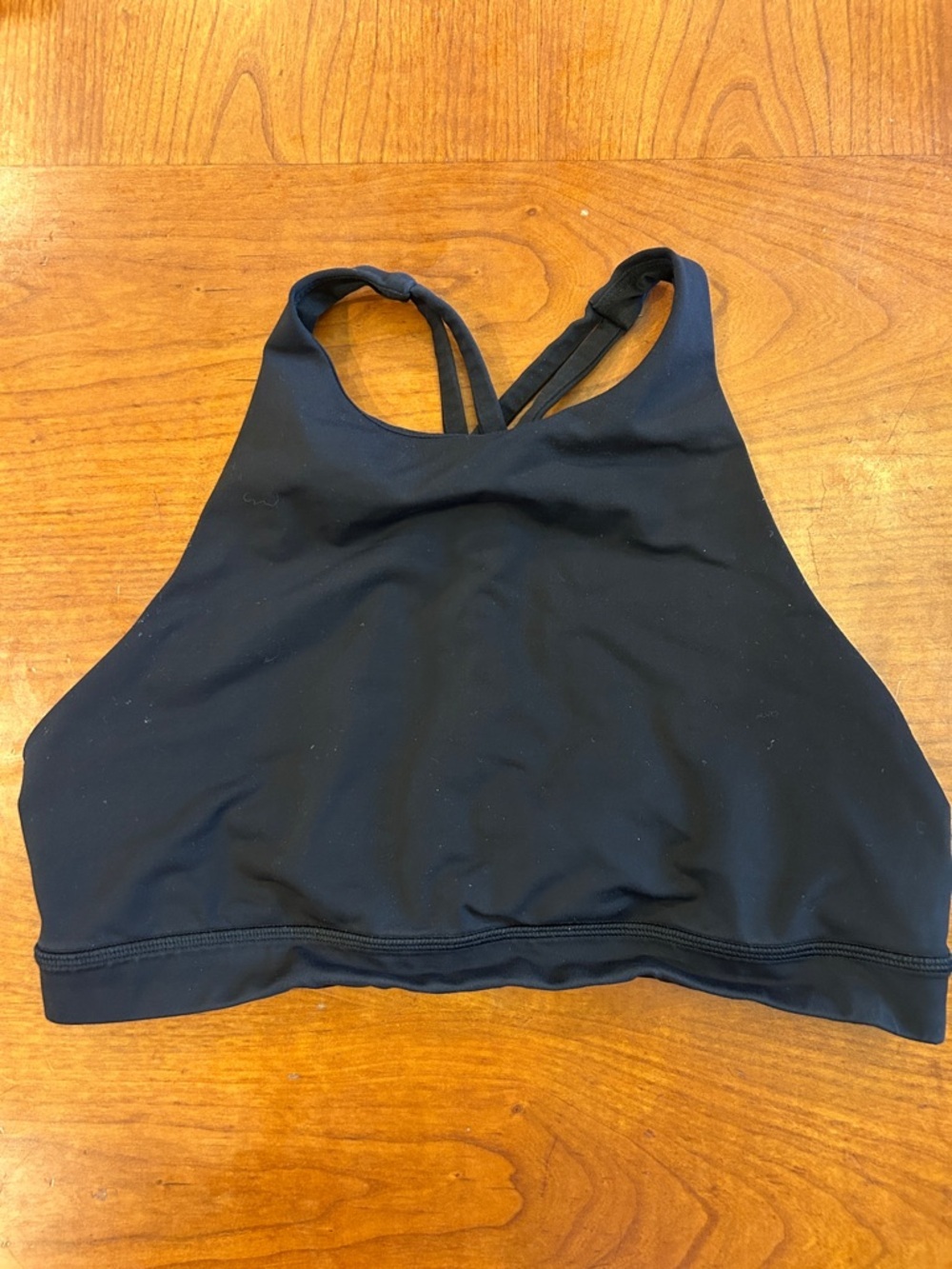 Lululemon Energy Sports Bra High Neck size 10 Black